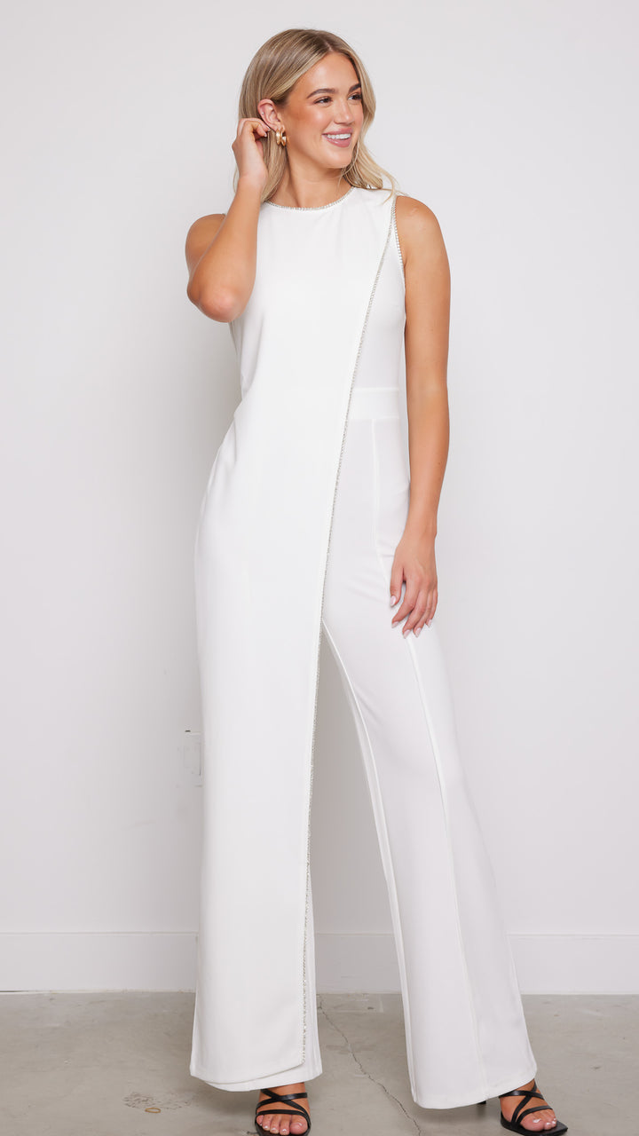 Yetsi Jumpsuit in White