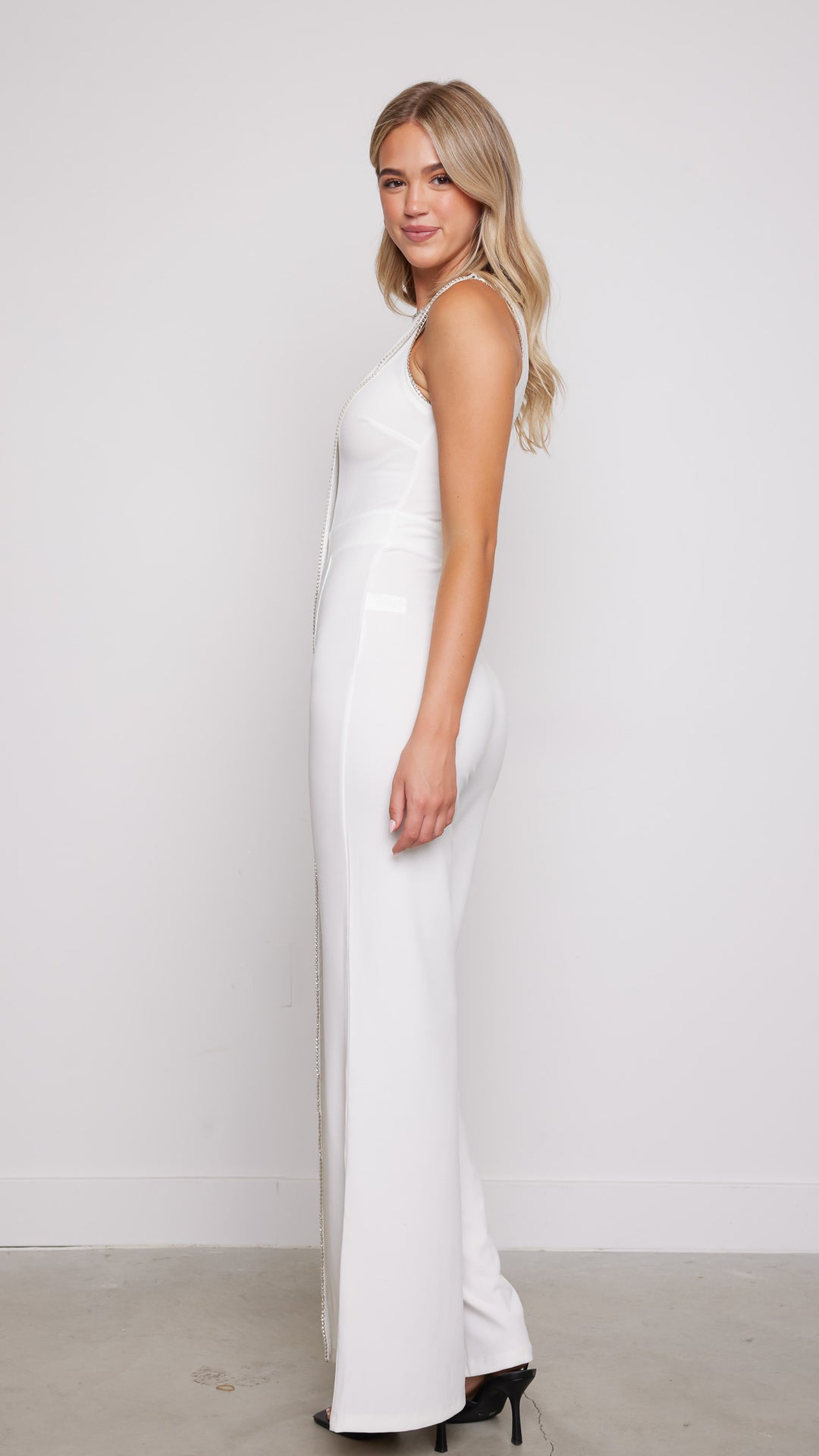 Yetsi Jumpsuit in White