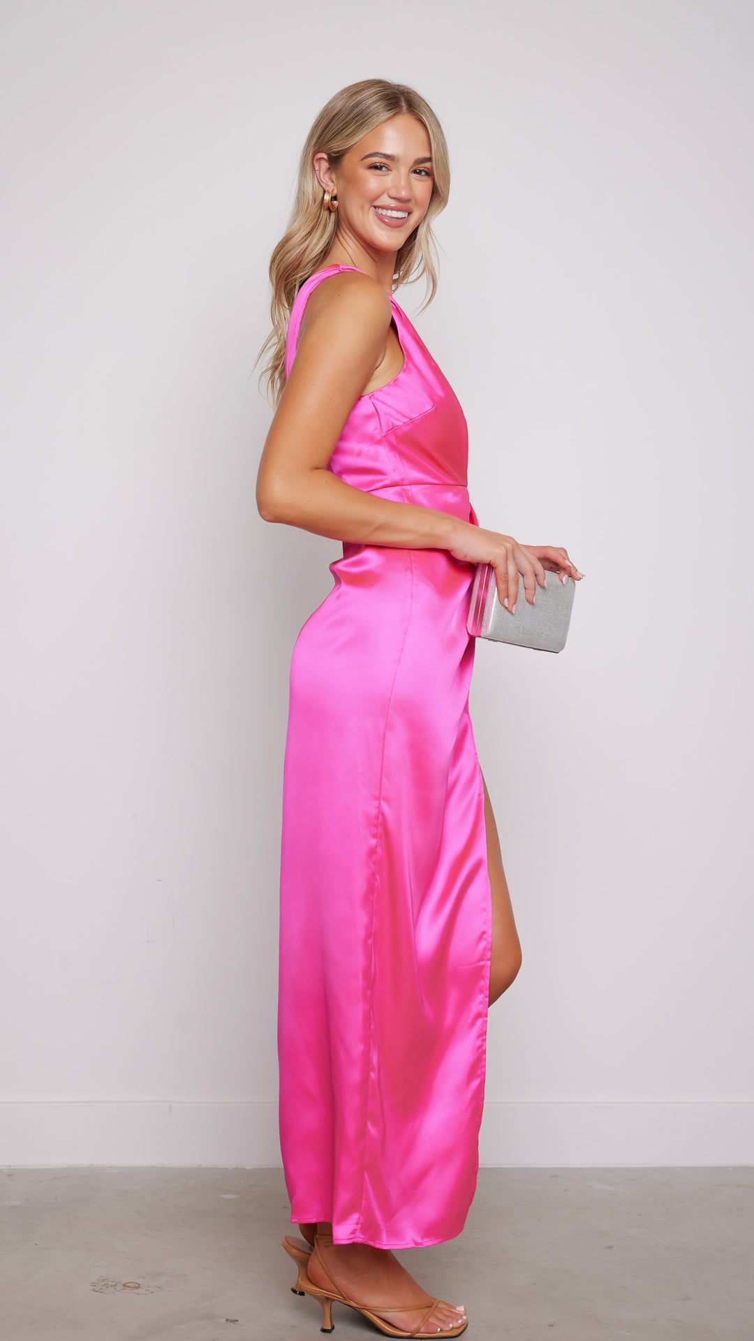 Ermanda Maxi Dress in Pink